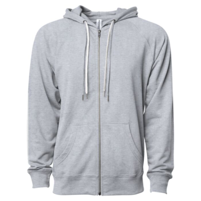 Icon Lightweight Loopback Terry Full-Zip Hooded Sweatshirt Thumbnail