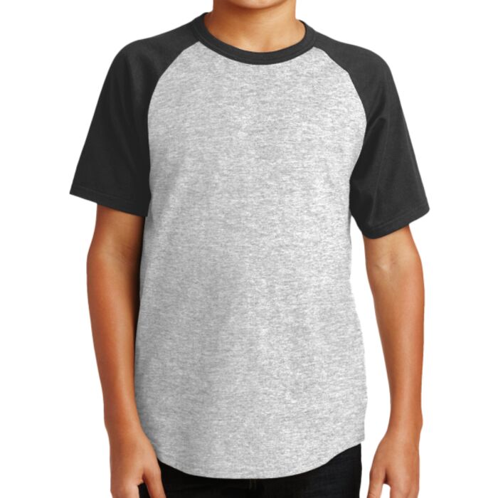 Youth Short Sleeve Colorblock Raglan Jersey Thumbnail
