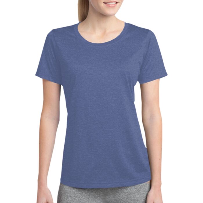 Ladies Heather Contender ™ Scoop Neck Tee Thumbnail