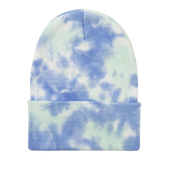 Custom Tie dye Beanie Hats Thumbnail