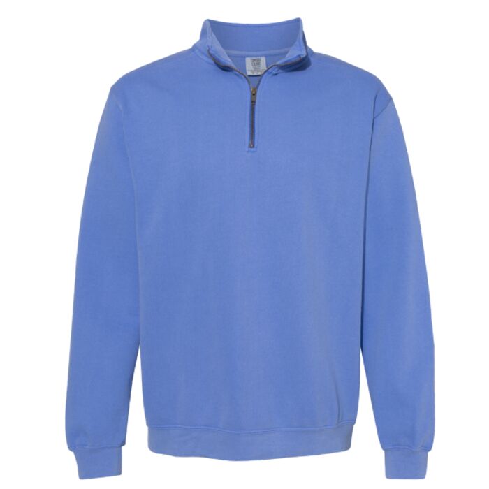 Garment-Dyed Quarter Zip Sweatshirt Thumbnail