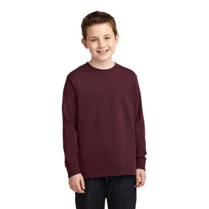 Youth Long Sleeve Core Cotton Tee Thumbnail