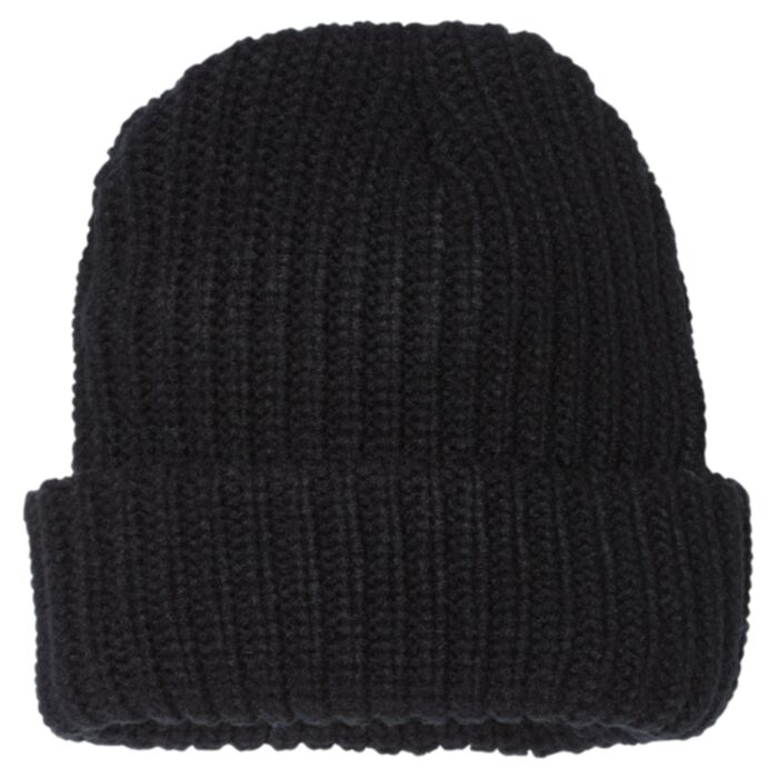 12" Chunky Knit Cuffed Beanie Thumbnail