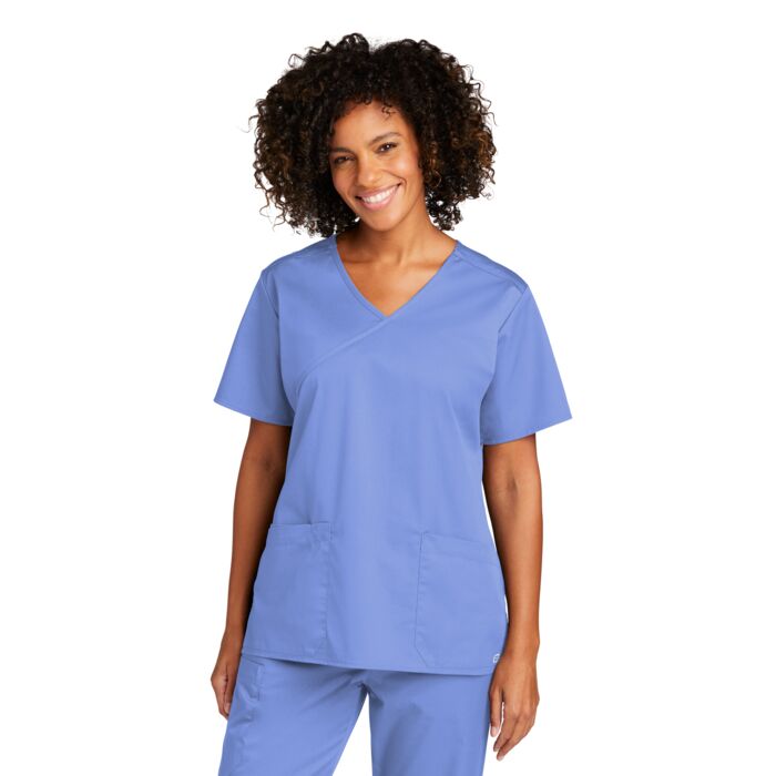 WonderWink® Women’s WorkFlex™ Mock Wrap Top Thumbnail
