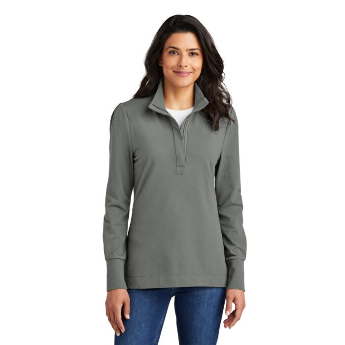 Port Authority® Ladies Fairway Stretch 1/4-Zip Thumbnail