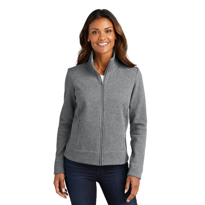 Port Authority® Ladies Network Fleece Jacket Thumbnail