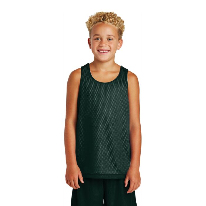 Youth PosiCharge ® Classic Mesh Reversible Tank Thumbnail