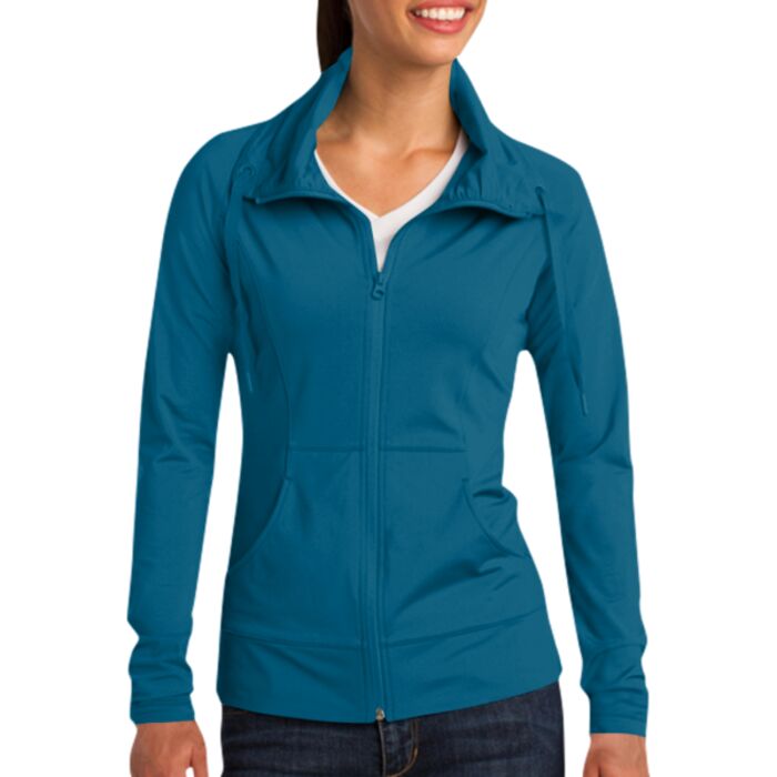 Sport Wick ® Stretch Full Zip Jacket Thumbnail