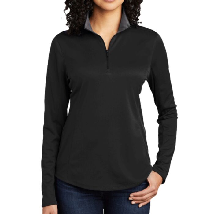 Ladies Silk Touch Performance 1/4 Zip Thumbnail