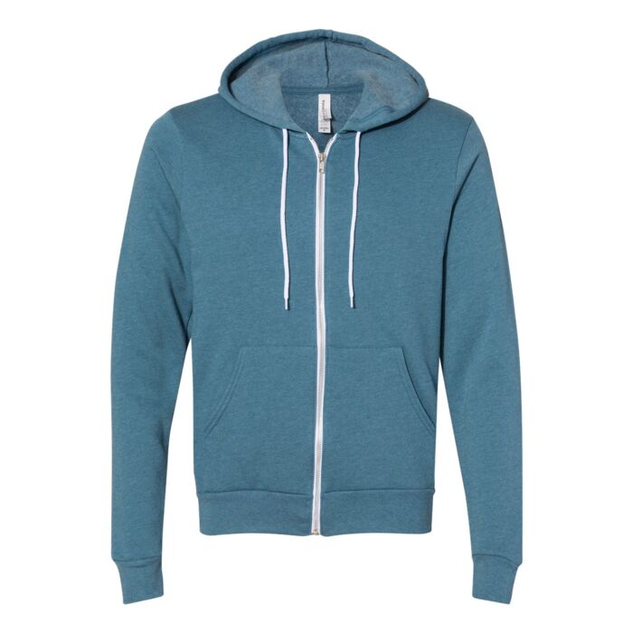 Unisex Sponge Fleece Full-Zip Hoodie Embroidery Thumbnail