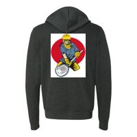 Unisex Sponge Fleece Full-Zip Hoodie Embroidery Thumbnail