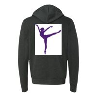 Unisex Sponge Fleece Full-Zip Hoodie Embroidery Thumbnail