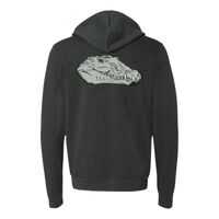 Unisex Sponge Fleece Full-Zip Hoodie Embroidery Thumbnail