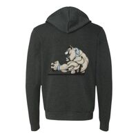 Unisex Sponge Fleece Full-Zip Hoodie Embroidery Thumbnail