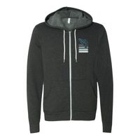 Unisex Sponge Fleece Full-Zip Hoodie Embroidery Thumbnail
