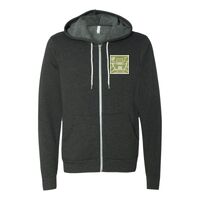 Unisex Sponge Fleece Full-Zip Hoodie Embroidery Thumbnail