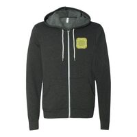 Unisex Sponge Fleece Full-Zip Hoodie Embroidery Thumbnail