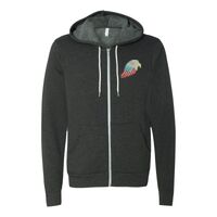 Unisex Sponge Fleece Full-Zip Hoodie Embroidery Thumbnail