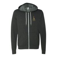 Unisex Sponge Fleece Full-Zip Hoodie Embroidery Thumbnail