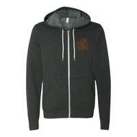 Unisex Sponge Fleece Full-Zip Hoodie Embroidery Thumbnail