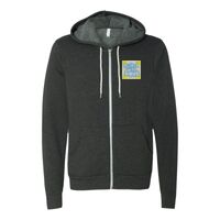 Unisex Sponge Fleece Full-Zip Hoodie Embroidery Thumbnail