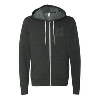 Unisex Sponge Fleece Full-Zip Hoodie Embroidery Thumbnail