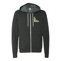 Unisex Sponge Fleece Full-Zip Hoodie Embroidery Thumbnail