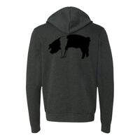 Unisex Sponge Fleece Full-Zip Hoodie Embroidery Thumbnail