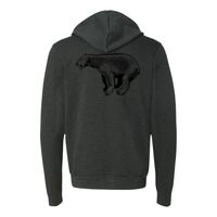 Unisex Sponge Fleece Full-Zip Hoodie Embroidery Thumbnail