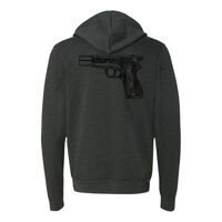 Unisex Sponge Fleece Full-Zip Hoodie Embroidery Thumbnail