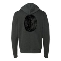 Unisex Sponge Fleece Full-Zip Hoodie Embroidery Thumbnail