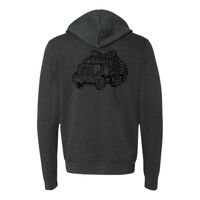 Unisex Sponge Fleece Full-Zip Hoodie Embroidery Thumbnail