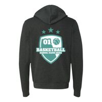 Unisex Sponge Fleece Full-Zip Hoodie Embroidery Thumbnail