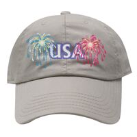 USA Cotton Baseball Caps Thumbnail
